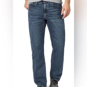 Wrangler Authentics Men's Big & Tall Relaxed Fit Comfort Flex Jean, Smoke